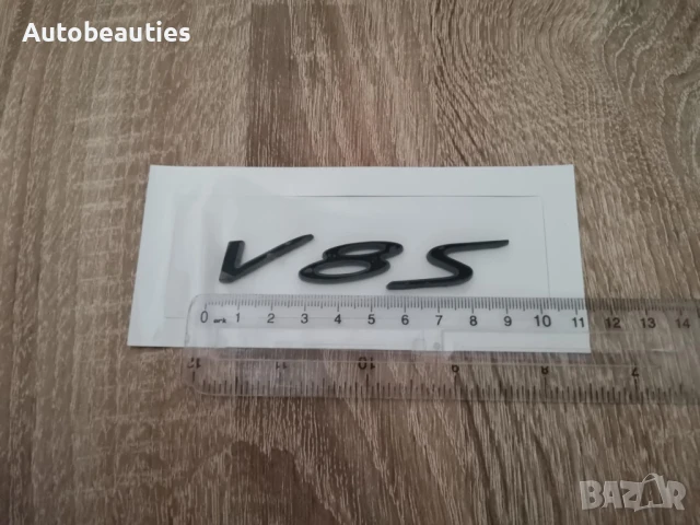 черна емблема V8S за Bentley, снимка 5 - Аксесоари и консумативи - 50445465