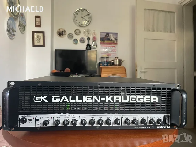 Продавам усилвател за бас GALLIEN KRUEGER GK 2000 RB