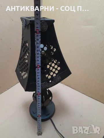 Стара Метална Настолна Лампа., снимка 14 - Антикварни и старинни предмети - 48299755