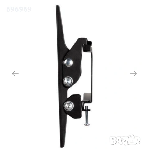 Стенна стойка за телевизор, 19-46", 200x200, до 25кг, снимка 6 - Стойки, 3D очила, аксесоари - 53028705