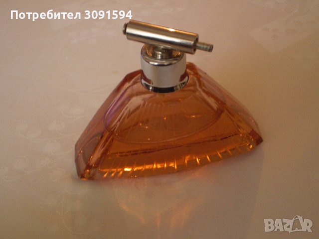  1930 гАрт Деко бутилка за парфюм  кристално стъкло