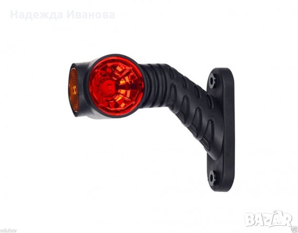 1брой тройно Лед рогче 12/24V E- маркирано, снимка 3 - Аксесоари и консумативи - 29122801