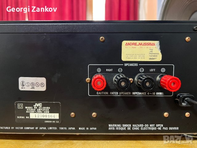 JVC AX-Z911, снимка 13 - Ресийвъри, усилватели, смесителни пултове - 42756465