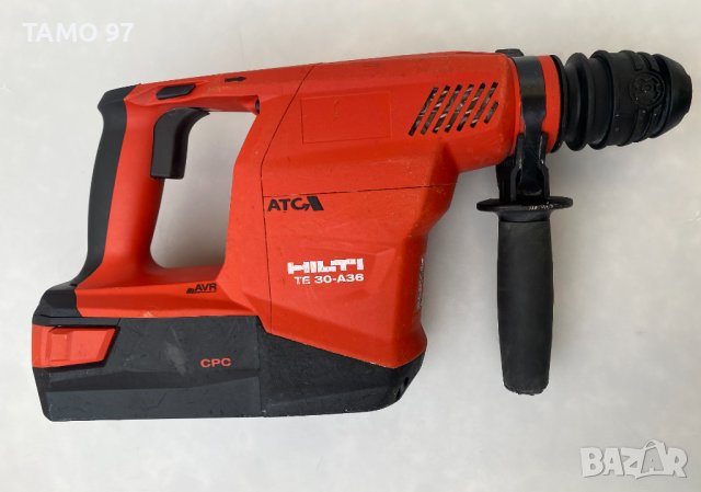 Hilti TE 30-A36 ATC/AVR Акумулаторен перфоратор 36V 3.6J, снимка 4 - Перфоратори - 36606862