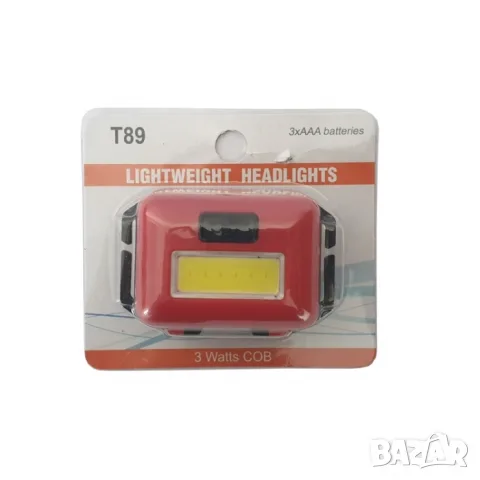 Диоден челник с три LED светлини, снимка 3 - Аксесоари и консумативи - 55865268