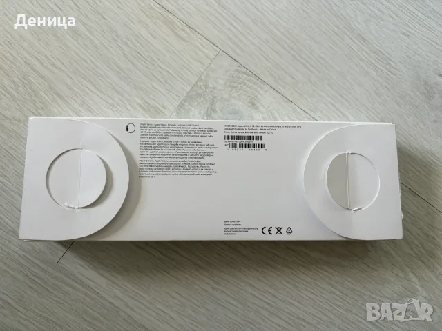Apple Watch SE (2nd Gen) 44mm Midnight Aluminum на 90% батерия, снимка 10 - Смарт часовници - 55846568