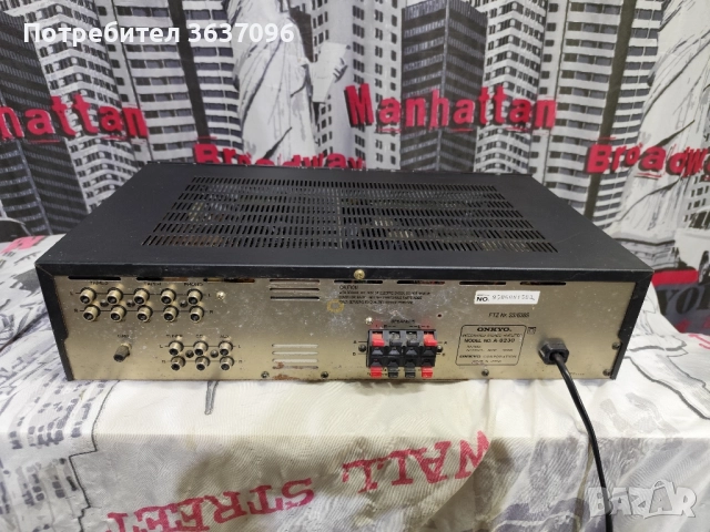 Усилвател ONKYO A-8230, снимка 5 - Ресийвъри, усилватели, смесителни пултове - 51851411