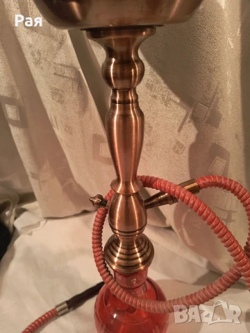 Наргиле , ново, червено и голямо, снимка 5 - Наргилета - 51186355