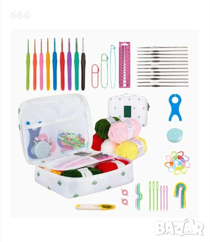 Комплект за плетене на една кука