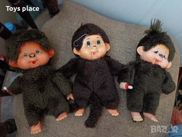 Лот кукли Мончичи Monchhichi, снимка 3 - Колекции - 51656133