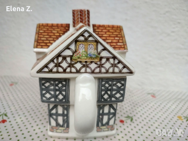 Sadler Tudor House - винтидж чайник къщичка Тюдор, снимка 7 - Аксесоари за кухня - 53905695