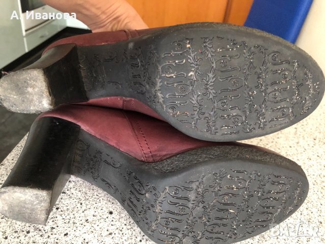 Дамски боти естествена кожа, снимка 6 - Дамски боти - 30164884