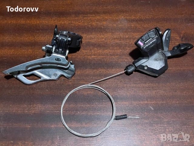 Преден дерайльор, команда и плоча , снимка 2 - Части за велосипеди - 53298315