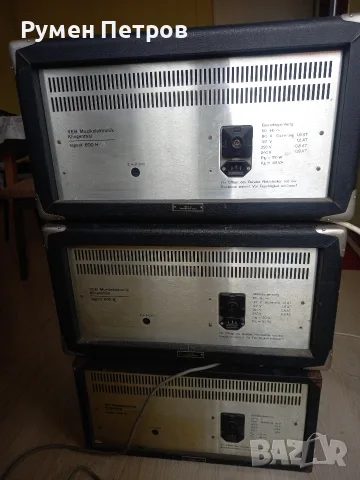 VERMONA regent 600H, 600N., ГДР., снимка 7 - Ресийвъри, усилватели, смесителни пултове - 56543450