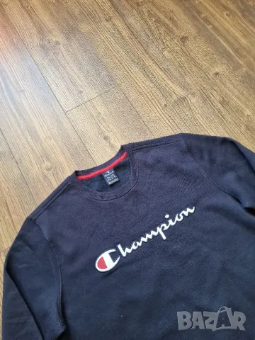 Страхотен мъжки суитчър CHAMPION размер XL , снимка 4 - Суичъри - 49591947