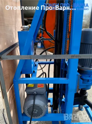 НАЛИЧНА: Нова сондажна машина Mobil110H-220V до 110 метра /сонда за вода/, снимка 4 - Други машини и части - 46705269