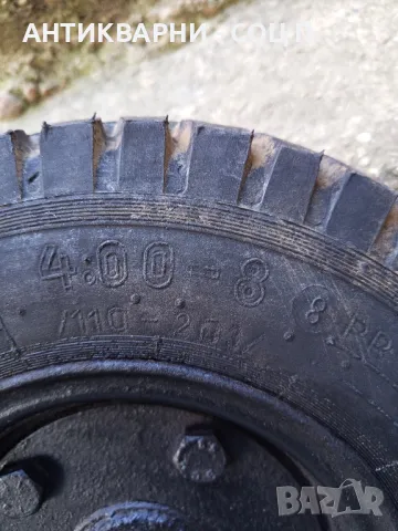 Комплект Стари Джанти С Гуми За Мотофреза., снимка 9 - Гуми и джанти - 49995916