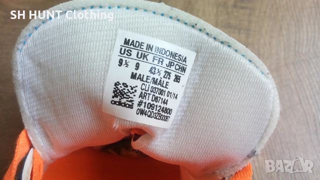 Adidas F-10 Football Shoes Размер EUR 43 1/3 / UK 9 обувки за футбол 267-14-S, снимка 16 - Футбол - 52639210