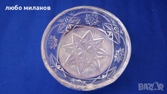 Два кристални съда, различни, снимка 6 - Аксесоари за кухня - 42473406