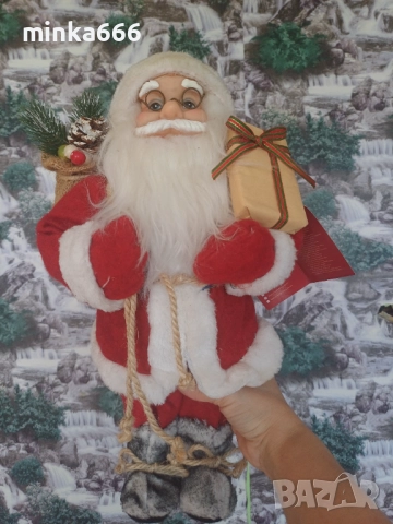 Фигура Дядо Коледа., снимка 2 - Декорация за дома - 52709324