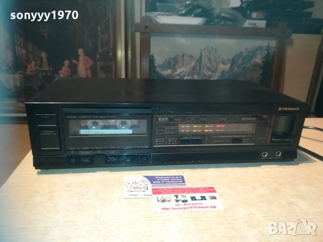 pioneer ct-670 deck-made in japan-внос sweden 0211201934, снимка 6 - Декове - 30650106
