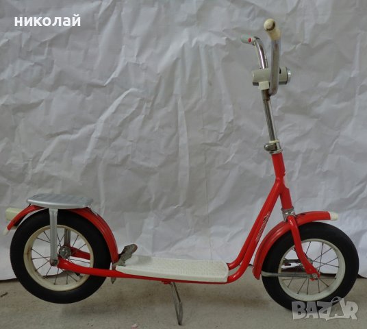 Ретро детски тротинетки с 12 цолови гуми произведени в СССР и DDR, снимка 3 - Велосипеди - 36920780