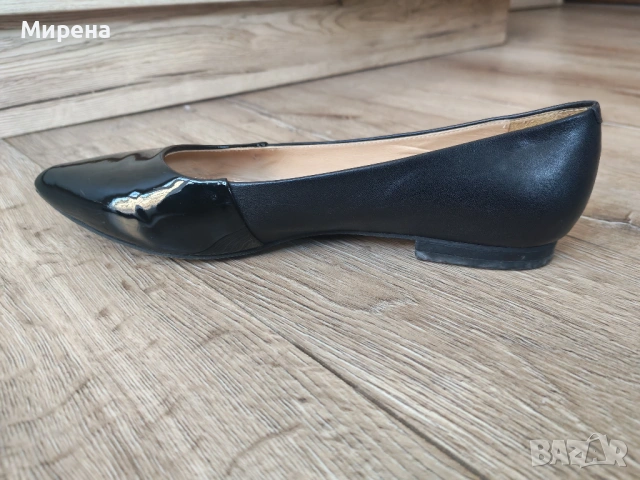 Обувки GEOX изцяло от естествена кожа и лак, номер 38.5, снимка 4 - Дамски елегантни обувки - 53164838