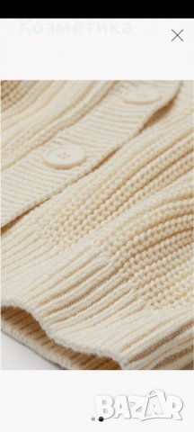 Обемна плетена жилетка H&M, снимка 2 - Жилетки - 36884778