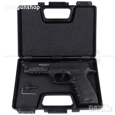 ВЪЗДУШЕН ПИСТОЛЕТ EKOL ES P92 4.5ММ ЧЕРЕН, снимка 3 - Въздушно оръжие - 53946683