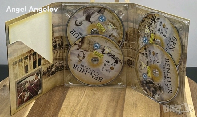 Ben-Hur DVD (2006) Charlton Heston, Wyler , снимка 4 - DVD филми - 53968660