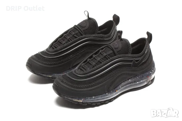 !НОВИ! Nike Air Max Terrascape 97 | Triple Black | + КУТИЯ, снимка 3 - Маратонки - 56216185