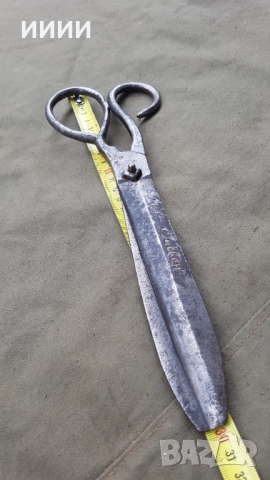 Ножица със златни набивки 1866г, снимка 6 - Антикварни и старинни предмети - 52296505