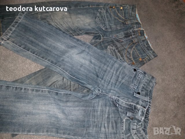 2 чифта дънки kenvelо,  горница и блуза с дълъг ръкав