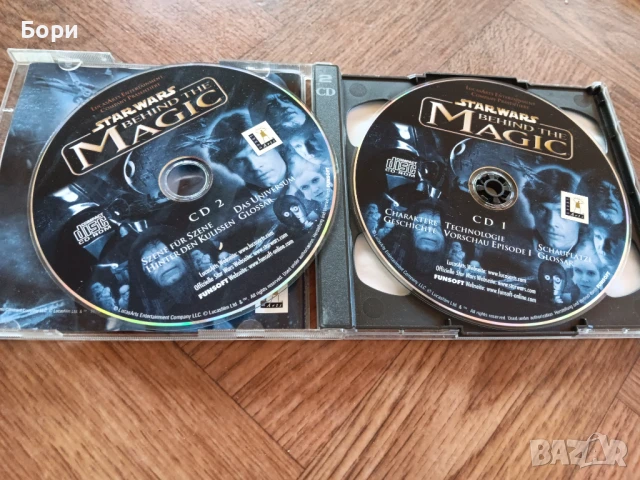 Star Wars: Behind the Magic 2CD, снимка 3 - Игри за PC - 50501159
