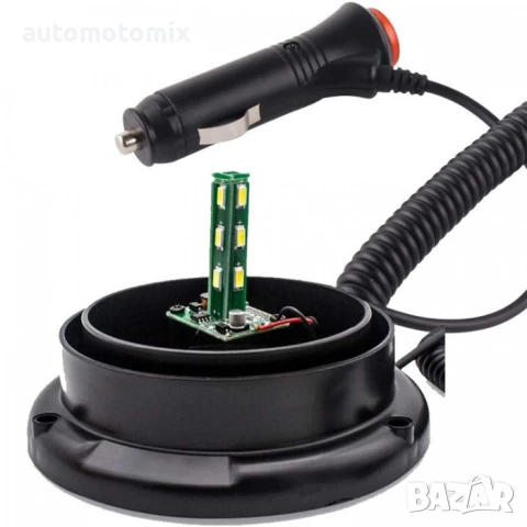 СИГНАЛНА ЛАМПА,ЖЪЛТА,ДИОДНА 12V/24V-2476, снимка 3 - Аксесоари и консумативи - 50935641