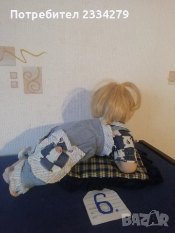  Порцеланови кукли,колекционерски, дължина 32см., снимка 18 - Колекции - 35281925