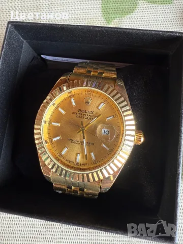 Rolex Datejust 36mm 18k Gold часовник, снимка 3 - Мъжки - 55888125