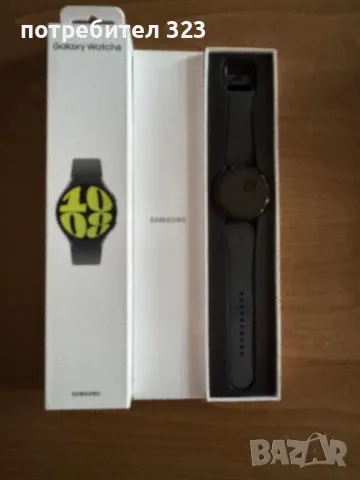 Смарт часовник Samsung Galaxy Watch 6, 44 mm, Graphite, снимка 5 - Смарт гривни - 49458193