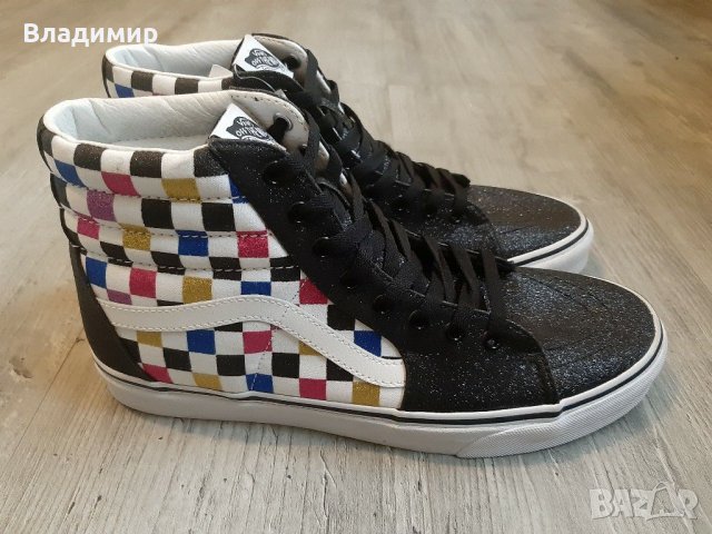 Vans Sk8-Hi Glitter , снимка 2 - Кецове - 30830947