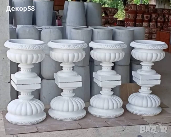 бетонни саксии , снимка 1