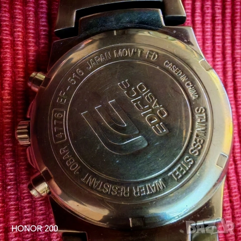 Мъжки часовник CASIO EDIFICE. , снимка 8 - Мъжки - 53928948