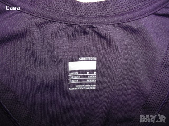 Тениска и потник NIKE  дамски,М-Л, снимка 2 - Спортни екипи - 29662407