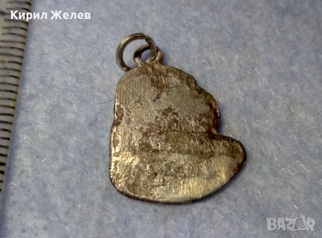 СТАРА КАТОЛИЧЕСКА СРЕБЪРНА ИКОНКА ИКОНА СРЕБРО ВИСОКА ПРОБА РЪЧНА ХУДОЖЕСТВЕНА ИЗРАБОТКА 33980, снимка 7 - Антикварни и старинни предмети - 50542198