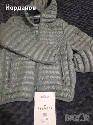 Мъжко зимно яке Stone island , снимка 5 - Якета - 52462674