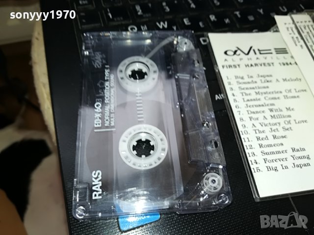 ALPHAVILLE-КАСЕТА 1109221516, снимка 16 - Аудио касети - 37967598