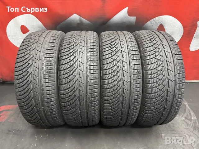 225 50 18, Зимни гуми, Michelin PilotAlpinPA4, 4 броя, снимка 3 - Гуми и джанти - 55805830