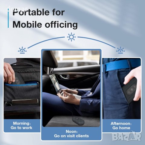 RayBit USB конферентен високоговорител и микрофон за разговори, снимка 4 - Друга електроника - 42833110