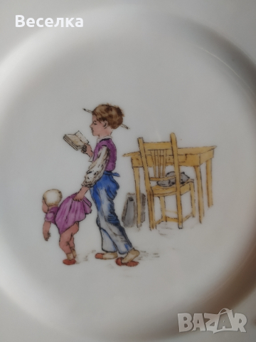Порцеланови чинийки с детски мотиви, обща цена , снимка 3 - Колекции - 44750054