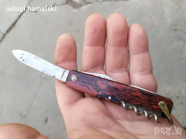 Стар джобен нож Pradel, снимка 5 - Антикварни и старинни предмети - 55778042