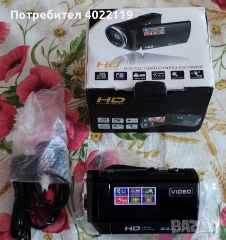 Чисто нова HD мини видеокамера